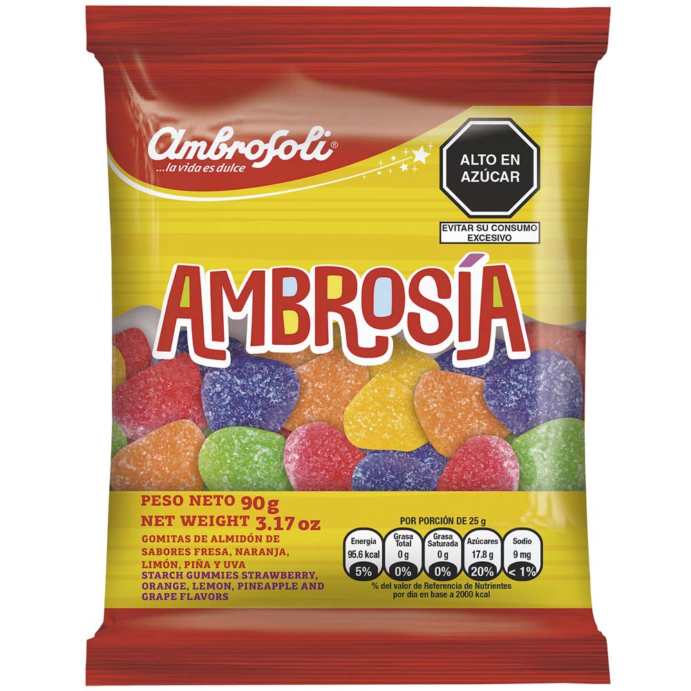 Gomitas AMBROSOLI Ambrosía Bolsa 90g