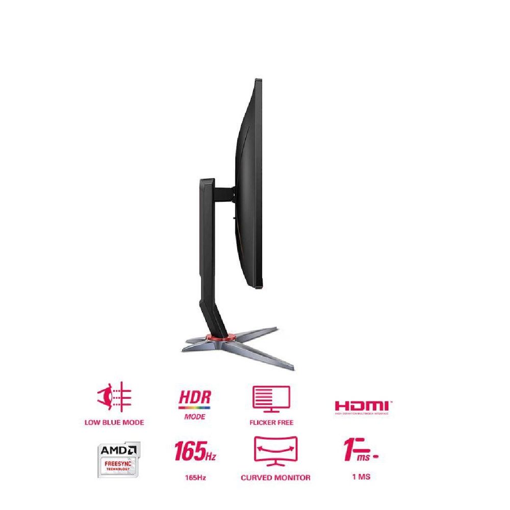 Monitor AOC C24G2 Curvo Gaming 24 - 165Hz - 1ms | plazaVea - plazaVea