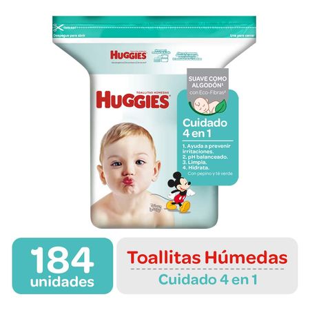 Zoológico de noche presidente Perseo Toallitas Húmedas para Bebé HUGGIES One & Done Paquete 184un | plazaVea -  Supermercado