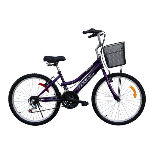 Bicicleta Box Campera Aro 24 Morado plazaVea Supermercado