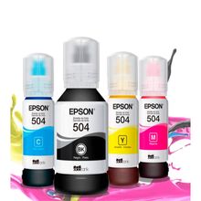 Pack de Tintas Epson 544 Original Black Cyan Yellow Magenta | plazaVea -  Supermercado