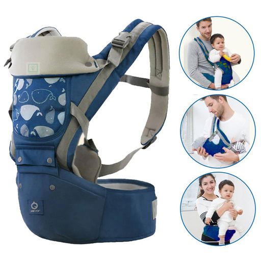 Portabebés ergonómico 4 en 1 de 0 a 36 meses, mochila transpirable frontal  cómoda para bebé