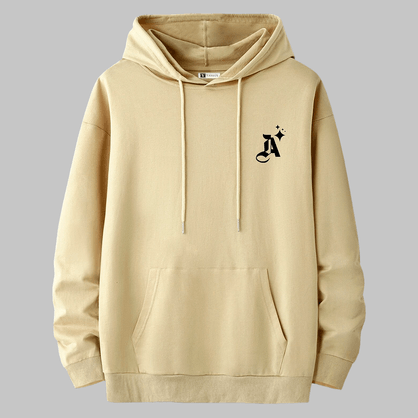 polera color beige hombre