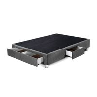 Tarima Paraíso con Cajones 2 Plazas Gris