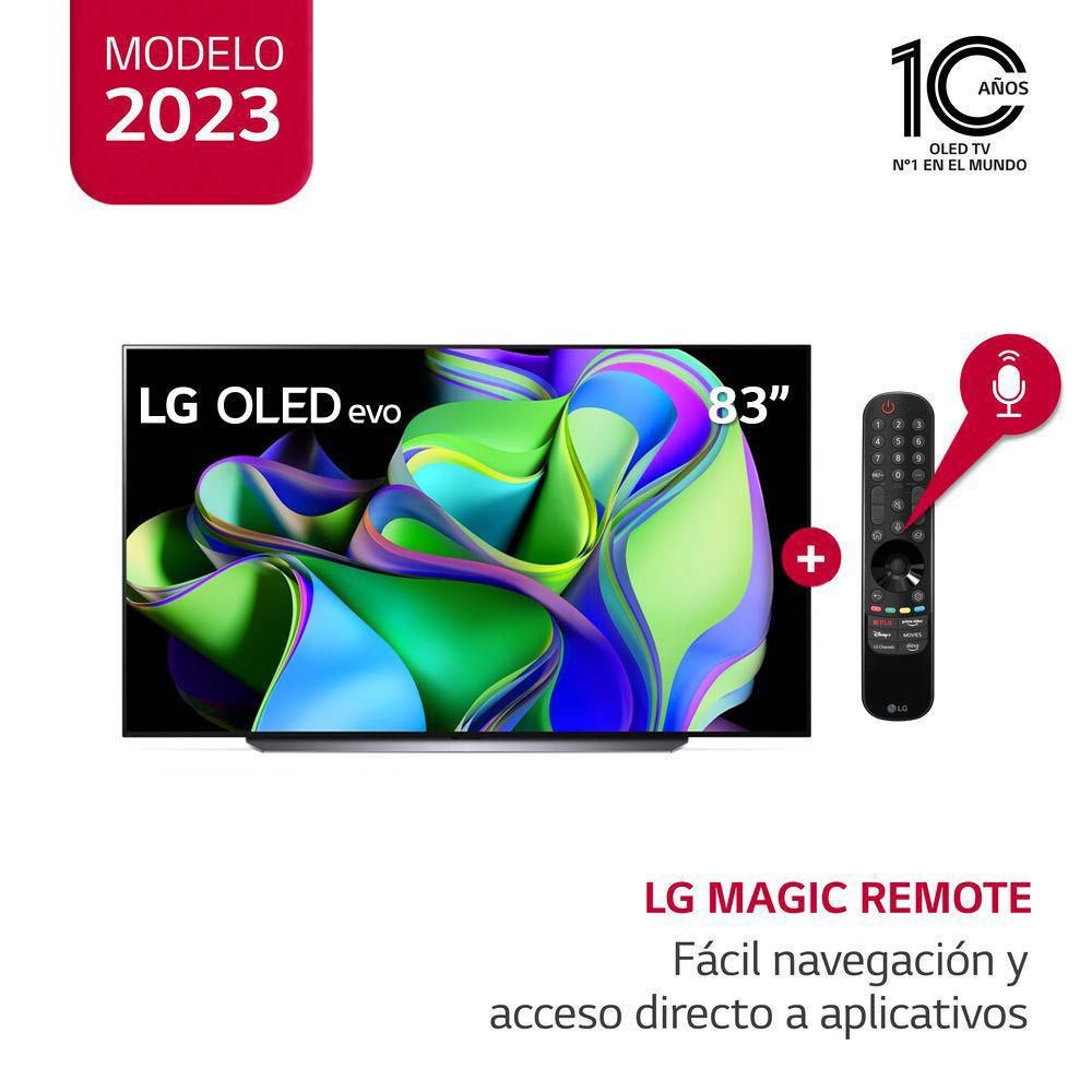 Televisor LG 83" OLED83C3PSA OLED 4K