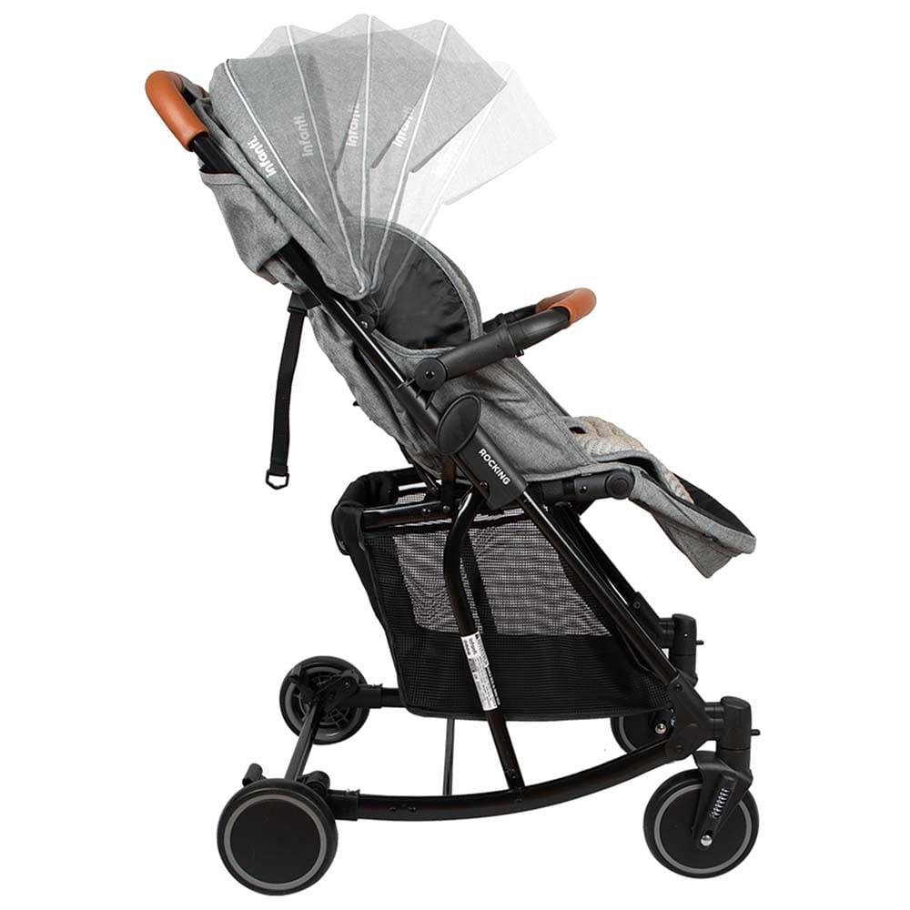 Coche para Bebé INFANTI Cuna Compacto Rocking Grey