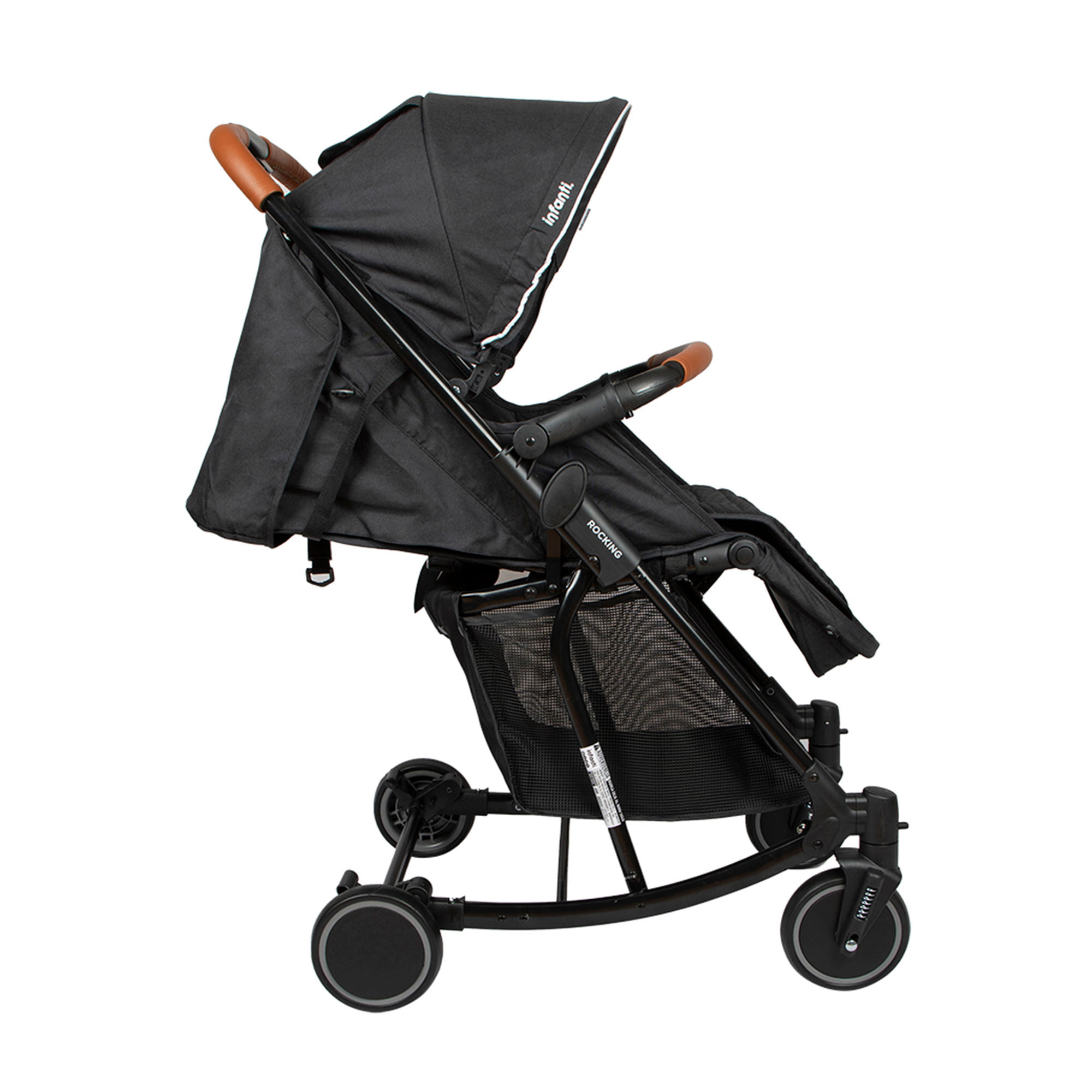 Coche para Bebé INFANTI Cuna Compacto Rocking Black