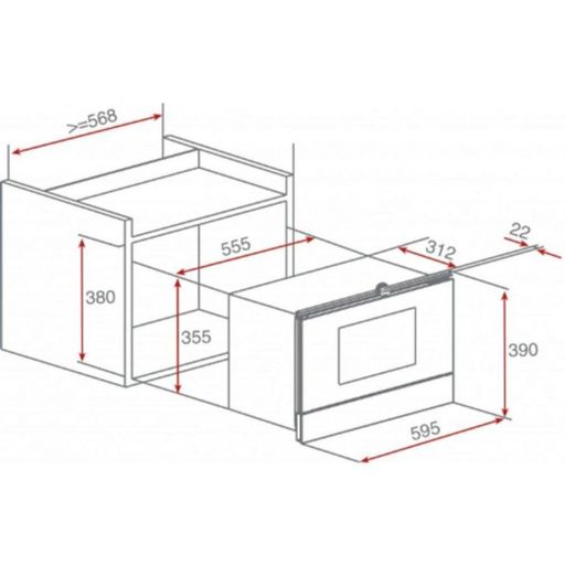 Horno Microondas 30L Oster POGGM91101G Negro – INCHE