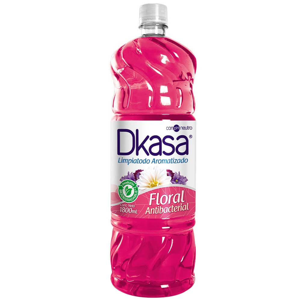 Limpiador Líquido Multiuso DKASA Floral Botella 1.8L