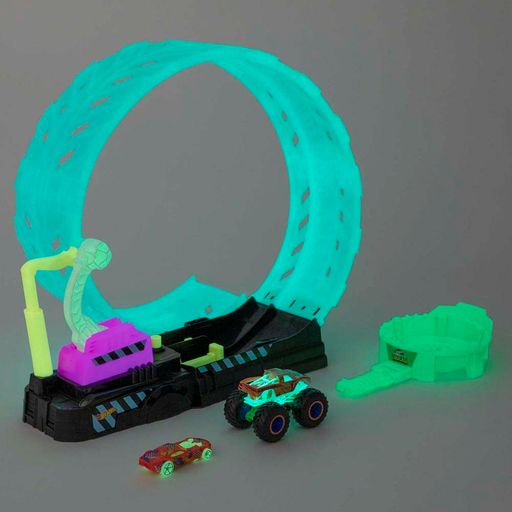 Vehículo de Juguete Hot Wheels Monster Trucks 2 Piezas