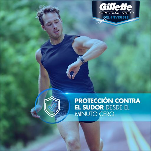 Desodorante en Gel para Hombre GILLETTE Clear Cool Wave Frasco 82g