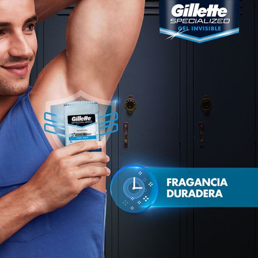 Desodorante en Gel para Hombre GILLETTE Clear Cool Wave Frasco 82g