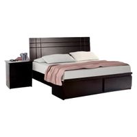 Dormitorio Thrones 2 plazas Cama + Cabecera + Sabanera + 1 Velador