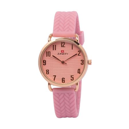 Reloj Zanetty 2Z148 Analógico Color Rosa