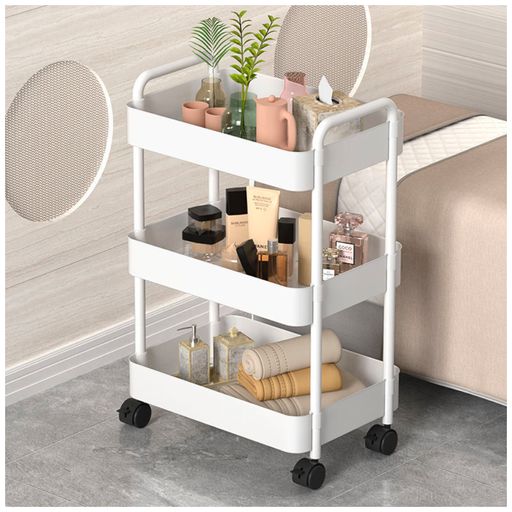 Carrito organizador metálico 3 niveles - Promart