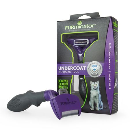 Eliminador de Pelo para Gato Furminator Undercoat Pelo Corto M y L