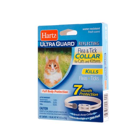 Collar Antipulgas para Gatos y Gatitos Hartz Ultraguard +7meses