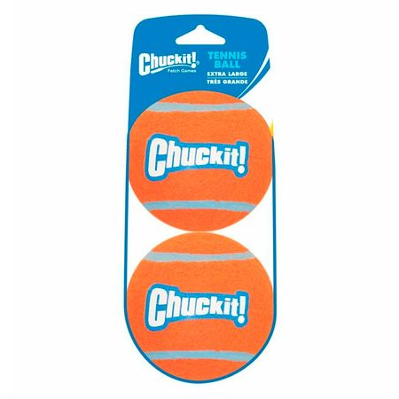 Juguete Pack de 2 Pelotas Chuckit de Tennis Tamaño Extra Grande