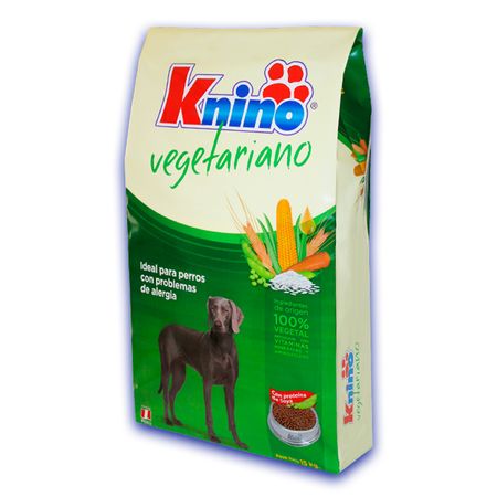 Comida para Perros Alérgicos Knino Vegetariano Bolsa 15kg
