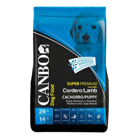 Comida para Cachorros Canbo Premium Raza Mediana y Grande 3kg