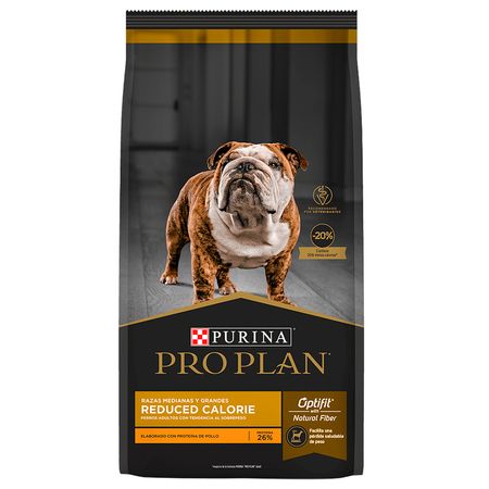 Comida Reduce Calorías para Perros Adultos Purina Proplan Raza Mediana 15kg