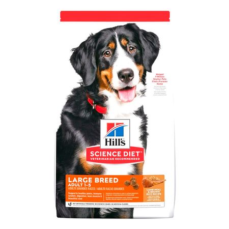 Comida para Perro Adulto Grande Hills Science Diet Sabor Cordero y Arroz 15kg