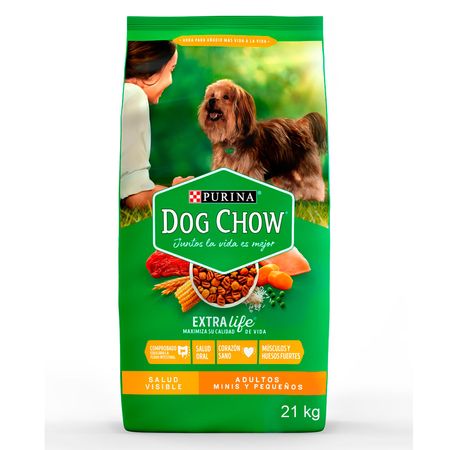 Comida para Perros Adultos de Raza Pequeña Dog Chow 21kg