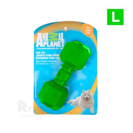 Juguete de Caucho para Perro Lion Verde L