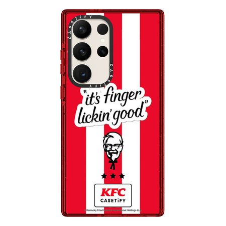 Case ScreenShop Para Samsung Galaxy S20 Fe Kentucky Fried Chicken Rojo Transparente Casetify