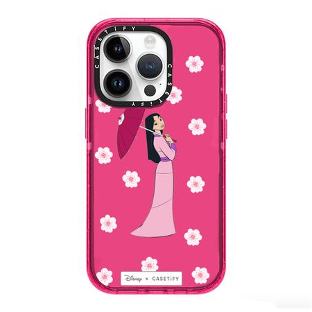 Case ScreenShop Para iPhone 11 Princesa Mulan Fucsia Transparente Casetify