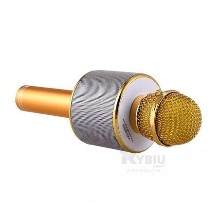 Microfono Bluetooth Familiar Gold