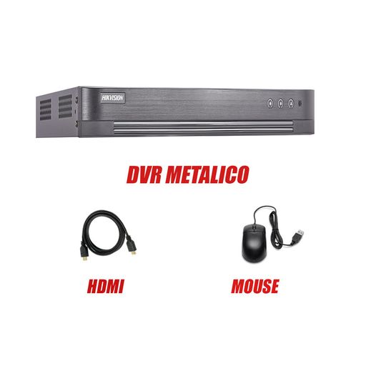 Kit 6 Camaras De Seguridad Full Hd 1080P Hikvision Con Disco De 1TB y  accesorios completos - Hikvision Lima Peru