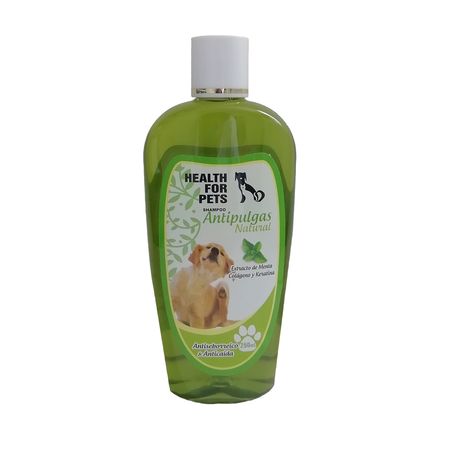 Shampoo  para Mascotas Health For Pets Antipulgas Previene las Pulgas 250 ml