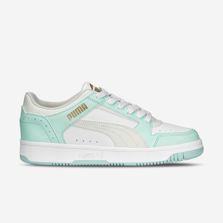 Zapatillas Puma Rebound Joy Low Urbano Junior Blanco 380747-27 Zapatillas Puma Rebound Joy Low Urbano Junior 380747-27 Blanco talla 4