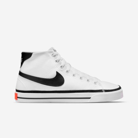 Zapatillas Nike Court Legacy Canvas Mid Sportswear Dama Blanco DD0161-100 Zapatillas Nike Court Legacy Canvas Mid Sportswear Dama DD0161-100 Blanco talla 8