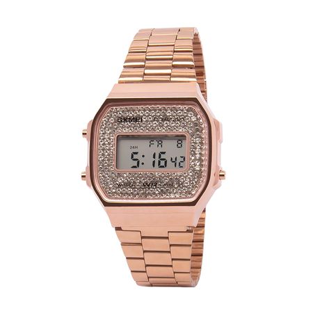 Reloj Skmei 1808 Acuático Digital Color Oro rosa