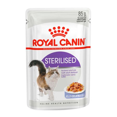 Gelatina para Gatos Esterilizados Royal Canin 85g 12un