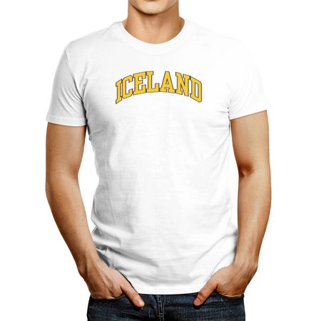 Polo de Hombre Idakoos Iceland 3 Blanco M