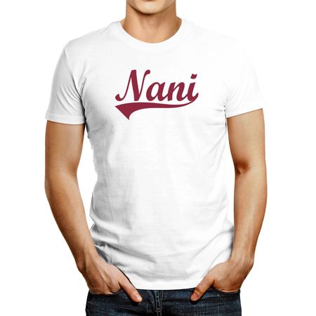 Polo de Hombre Idakoos Nani Baseball Style Blanco S