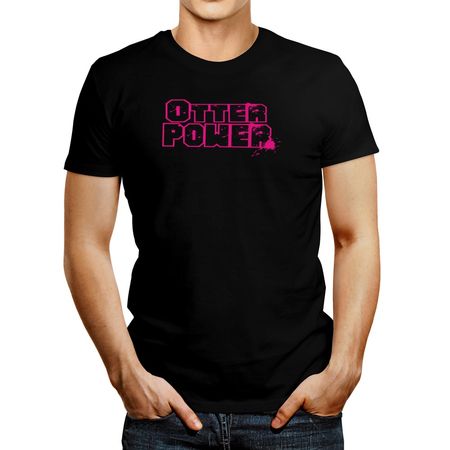 Polo de Hombre Idakoos Otter Power Negro XXXL