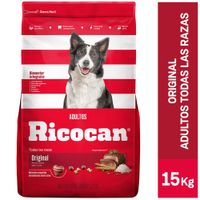 Alimento para Perro RICOCAN Adulto Todas las Razas Sabor Original Bolsa 15Kg