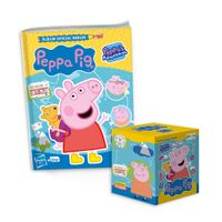 Álbum Peppa Pig Editorial Berlín Tapa Blanda + 1 Cajita (50 Sobres)