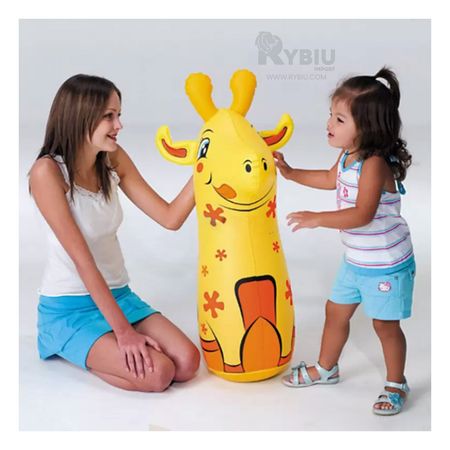 Porfiado Hinchable de Animal Jirafa Infantil
