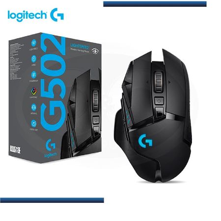 MOUSE LOGITECH G502 LIGTHSPEED WIRELESS BLACK