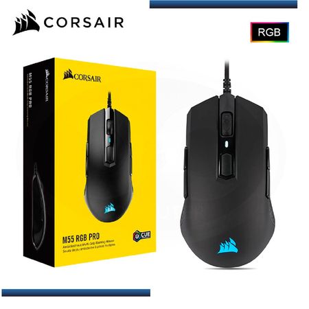 Mouse Gamer  Corsair Ambidiestro  M55 RGB PRO Black Mouse Gamer Corsair Ambidiestro M55 RGB PRO Black
