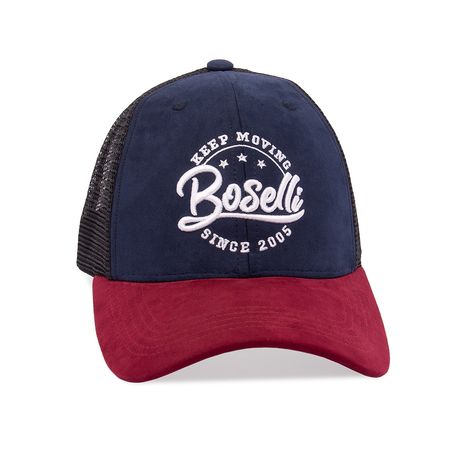 Gorra Boselli 3BM002 Cuero Color Azul