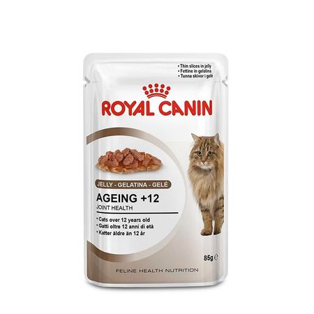Gelatina para Gatos Adultos +12años Royal Canin Fhn 85g 12un