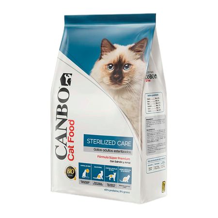 Comida para Gatos Adultos Esterilizados Canbo Súper Premium Sterilized Care 7kg