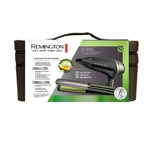 Secador de cabello 2025 remington aguacate con macadamia