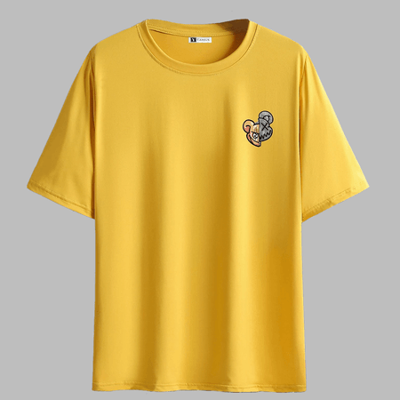 Polo Yansus con Estampado Amarillo L